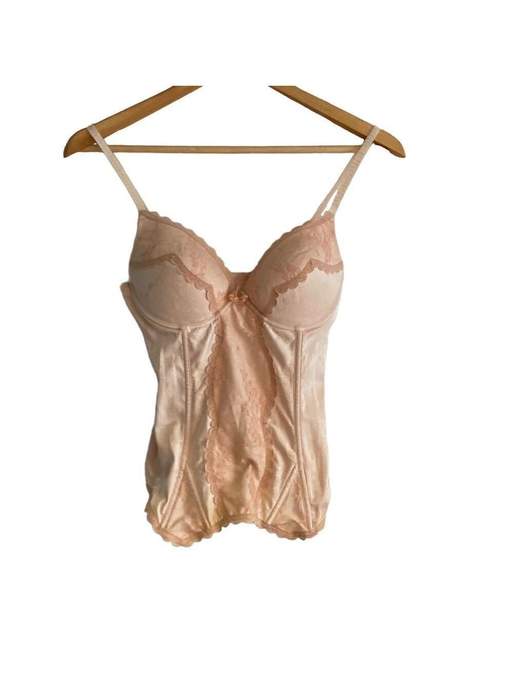 Victoria Secret Angels Bustier Soft Pink 36B